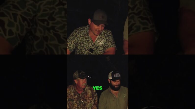 Hog Hunt Night Shots: Watch That Hog DROP DEAD! #shorts