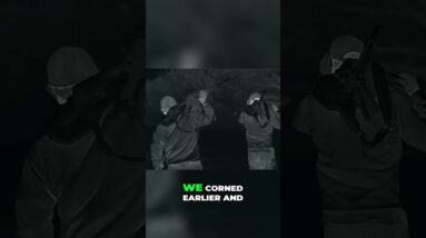 Night Hunt: Precision Hog Shots and Hunter's Thrilling Encounters #shorts