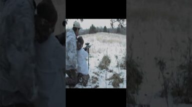 Coyote pack and 8 year old with fast trigger finger