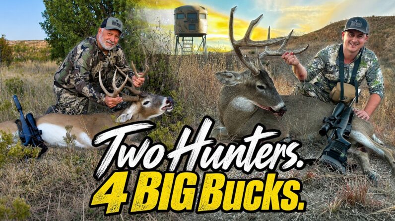 We took 4 BIG BUCKS in 4 Days! | Non-Stop Action Hunt